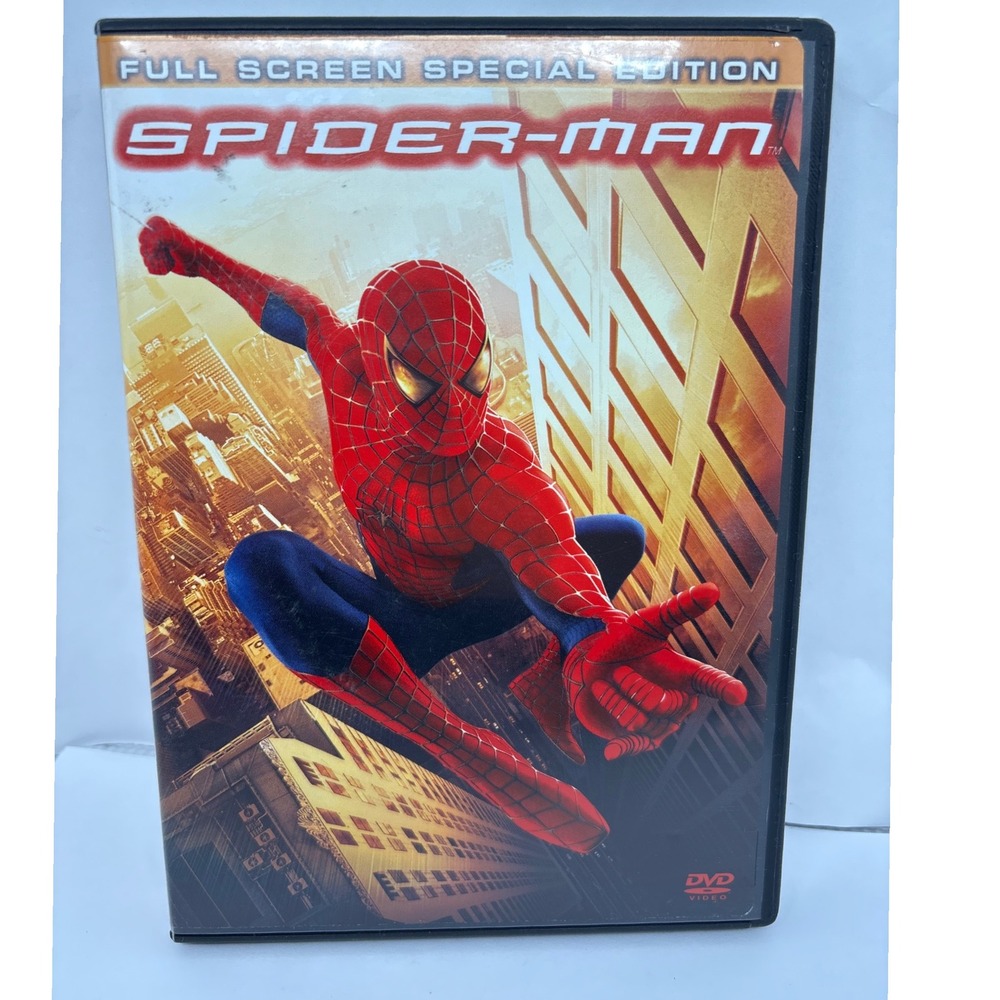 Spider-Man DVD Full Screen Special Edition Tobey Maguire Willem Dafoe Movie